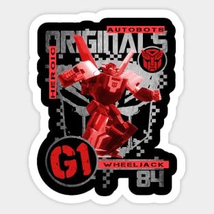 G1 Originals - Wheeljack Sticker